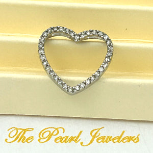 2400386-14k-White-Solid-Gold-Heart-Diamonds-Pendant