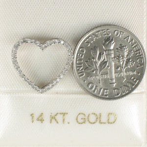 2400386-14k-White-Solid-Gold-Heart-Diamonds-Pendant