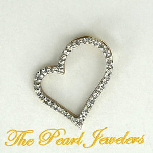 2400390-Beautiful-Unique-14k-Yellow-Gold-Heart-Diamonds-Pendant