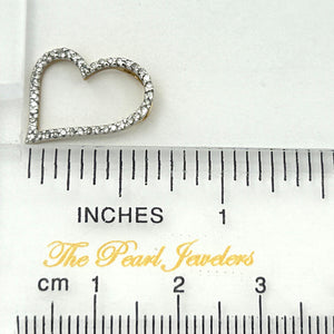 2400390-Beautiful-Unique-14k-Yellow-Gold-Heart-Diamonds-Pendant