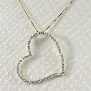 2400530-14k-Solid-Gold-Love-Heart-Round-Diamond-Pendant-Necklace