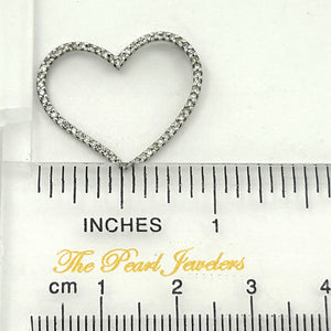 2400536-14k-White-Gold-Diamonds-Beautiful-Love-Heart-Pendant-Necklace