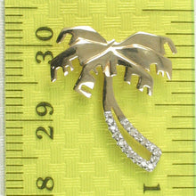 Load image into Gallery viewer, 2400650-14k-Solid-Yellow-Gold-Diamond-Hawaiian-Tradition-Coconut-Tree-Pendant