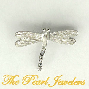 2400755-Beautiful-Unique-Dragonflies-14k-White-Gold-Diamonds-Charm-Necklace