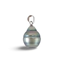 Load image into Gallery viewer, 14k White Gold Baroque Tahitian Pearl Pendant