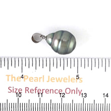 Load image into Gallery viewer, 14k White Gold Baroque Tahitian Pearl Pendant