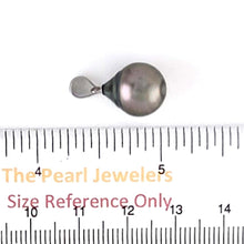 Load image into Gallery viewer, Baroque Tahitian Pearl 14k White Gold Pendant