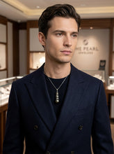 Load image into Gallery viewer, Three-Series Black Tahitian &amp; Cultured Pearls with Diamonds