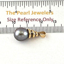 Load image into Gallery viewer, Swirl-Design Baroque Tahitian Pearl Pendant