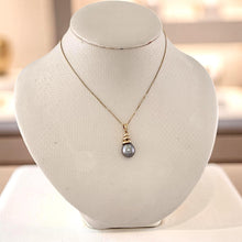 Load image into Gallery viewer, Swirl-Design Baroque Tahitian Pearl Pendant