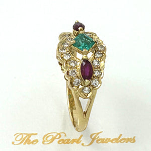 3200214-18k-Solid-Yellow-Diamond-Natural-Red-Ruby-Green-Emerald-Cocktail-Ring