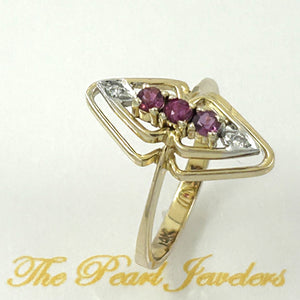 3200402-14k-Solid-Yellow-Gold-Genuine-Diamond-Natural-Red-Ruby-Cocktail-Ring