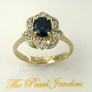 3200691-14k-Yellow-Gold-Genuine-Diamond-Natural-Blue-Oval-Sapphire-Solitaire-Ring