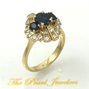 3200721-18k-Yellow-Gold-Genuine-Diamond-Natural-Blue-Sapphire-Cocktail-Ring