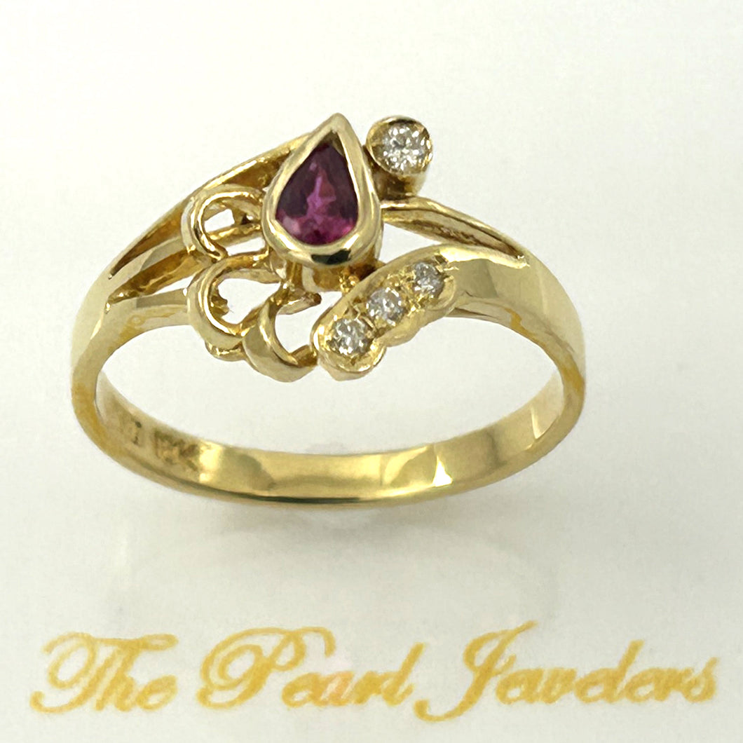 3200922-Genuine-Diamond-Natural-Red-Ruby-18k-Solid-Yellow-Gold-Cocktail-Ring