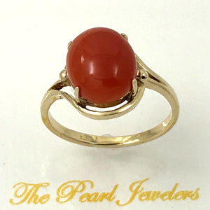 3201062-Real-14K-Gold-Beautiful-Unique-Genuine-Natural-Red-Coral-Ornate-Ring