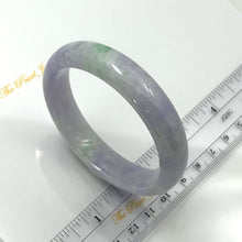 Load image into Gallery viewer, 4700014-A-Grade-Natural-Pale-Lavender-Jadeite-Bangle