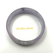 Load image into Gallery viewer, 4700020-A-Grade-Lavender-Jadeite-Bracelet-Hand-Carved-Bangle