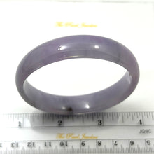 Load image into Gallery viewer, 4700020-A-Grade-Lavender-Jadeite-Bracelet-Hand-Carved-Bangle