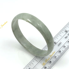 Load image into Gallery viewer, 4700023B-Genuine-A-Grade-Celadon-White-Jadeite-Bangle