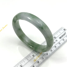 Load image into Gallery viewer, 4700033-A-Grade-Green-Jadeite-Bracelet-Hand-Carved-Bangle