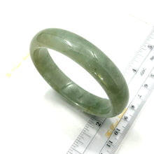 Load image into Gallery viewer, 4700040-Natural-Jadeite-Hand-Carved-Modern-Round-Solid-Bangle