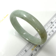 Load image into Gallery viewer, 4700051-Natural-Jadeite-Hand-Carved-Modern-Round-Solid-Bangle