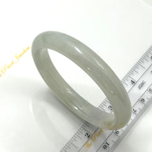 Load image into Gallery viewer, 4700054-Genuine-Natural-White-A-Grade-Jadeite-Bangle
