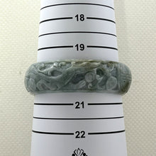 Load image into Gallery viewer, 4700071-Jadeite-Hand-Carving-Dragon-Phoenix-On-This-Solid-Bangle