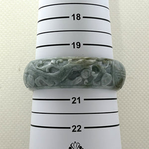 4700071-Jadeite-Hand-Carving-Dragon-Phoenix-On-This-Solid-Bangle