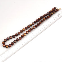 Load image into Gallery viewer, Chocolate Freshwater Cultured Pearl Necklace with 14K Yellow Gold Clasp