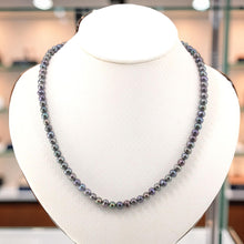 Load image into Gallery viewer, Mini Peacock Freshwater Pearl Strand Necklace with 14K Gold-Filled Clasp