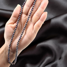 Load image into Gallery viewer, Mini Peacock Freshwater Pearl Strand Necklace with 14K Gold-Filled Clasp
