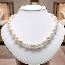 Load image into Gallery viewer, Keshi &amp; Multicolor Freshwater Pearl Necklace with 925 Silver Toggle Clasp