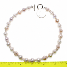 Load image into Gallery viewer, Keshi &amp; Multicolor Freshwater Pearl Necklace with 925 Silver Toggle Clasp
