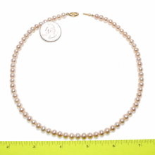 Load image into Gallery viewer, Peach Freshwater Cultured Pearl Necklace with Gold-Filled Clasp