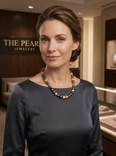 Load image into Gallery viewer, Multicolor Freshwater Pearl Necklace with .925 Silver Clasp