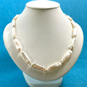 615814B34-White-Biwa-Pearl-Gold-Beads-Necklace-14k-Yellow-Gold-Fish-Tail-Clasp