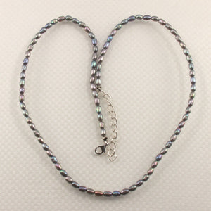 620009S33-Genuine-Mini-F/W-Pearls-Adjustable-Necklace-.925-Silver-Clasp