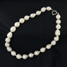 Load image into Gallery viewer, 620392G45E- WHITE PEARL 11MM - 14MM FRESHWATER PEARL NECKLACE