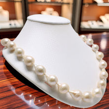 Load image into Gallery viewer, Nucleated Baroque Pearl Necklace with 14k Yellow Gold – 20