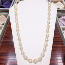 Load image into Gallery viewer, 34” Endless Baroque Pearl Necklace – Pink-White Nucleated Pearls