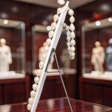 Load image into Gallery viewer, 34” Endless Baroque Pearl Necklace – Pink-White Nucleated Pearls