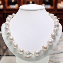 Load image into Gallery viewer, Large Baroque Pearl Necklace with 14k Yellow Gold Clasp