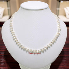 Load image into Gallery viewer, Mini White Freshwater Pearl Lei Necklace
