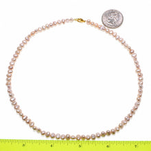 Load image into Gallery viewer, Pink Small Baroque Pearl Necklace