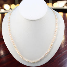 Load image into Gallery viewer, Peach Baby Baroque Pearl Necklace