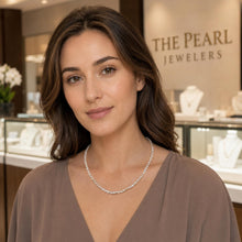 Load image into Gallery viewer, Peach Baby Baroque Pearl Necklace