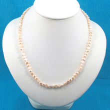 Load image into Gallery viewer, 640153S33-Genuine-Baby-Baroque-Pearls-Adjustable-Necklace-.925-Silver-Clasp