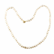 Load image into Gallery viewer, White Baby Baroque Pearl Necklace